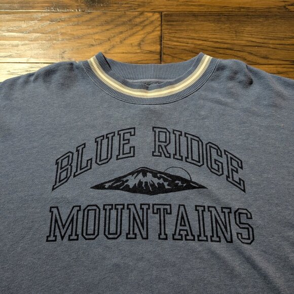 American Eagle graphic sweatshirt blue size large - Picture 6 of 16